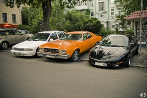 Классика: Chevrolet Caprice, Ford Gran Torino, Pontiac Firebird