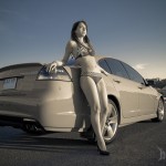 Car and Girl фото Pontiac G8 Sepia